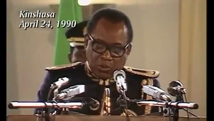 Le 24 avril 1990 : Le virage manqué de Mobutu qui a tué le Zaire