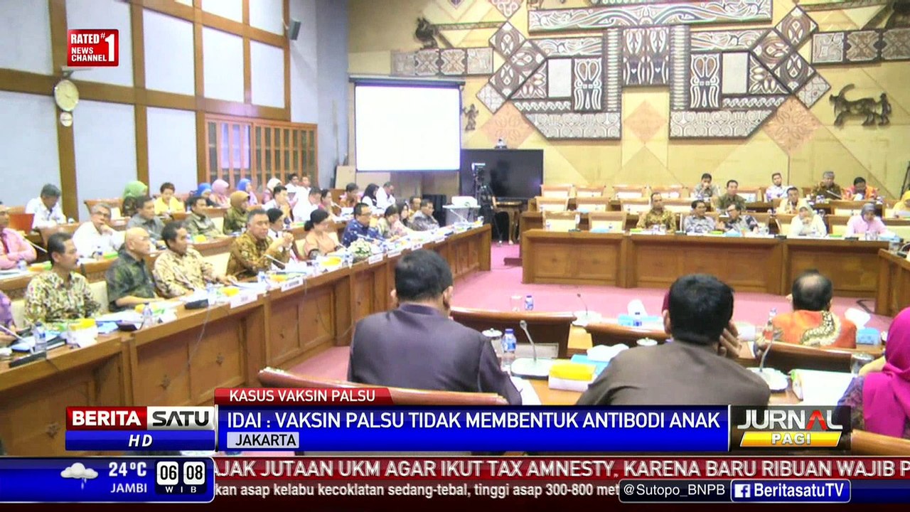 IDAI: Vaksin Palsu Tidak Membentuk Antibodi Anak