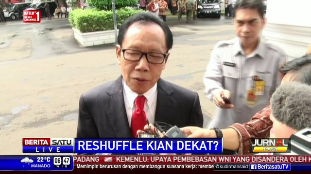 Bertemu Presiden Jokowi, Sutiyoso Bahas Program Kerja