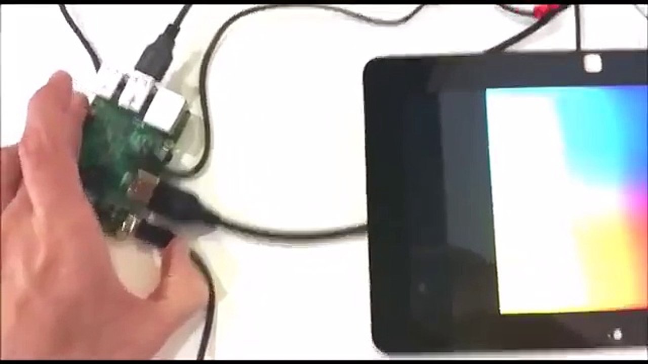 Touchscreen LCD with Windows 10 IoT running on RaspberryPi 2