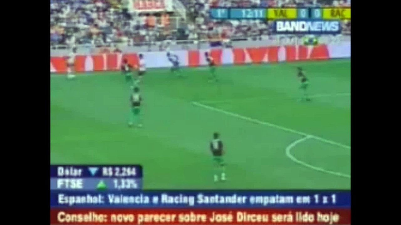 Valencia 1 x 1 Racing Santander (Campeonato Espanhol 2005/2006)