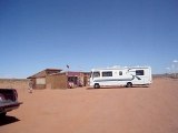 village des indiens navajos dans le desert du navajo