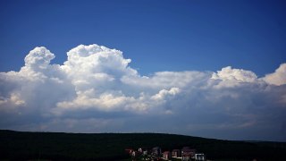 Timelapse furtuna Cluj, 24 mai 2016