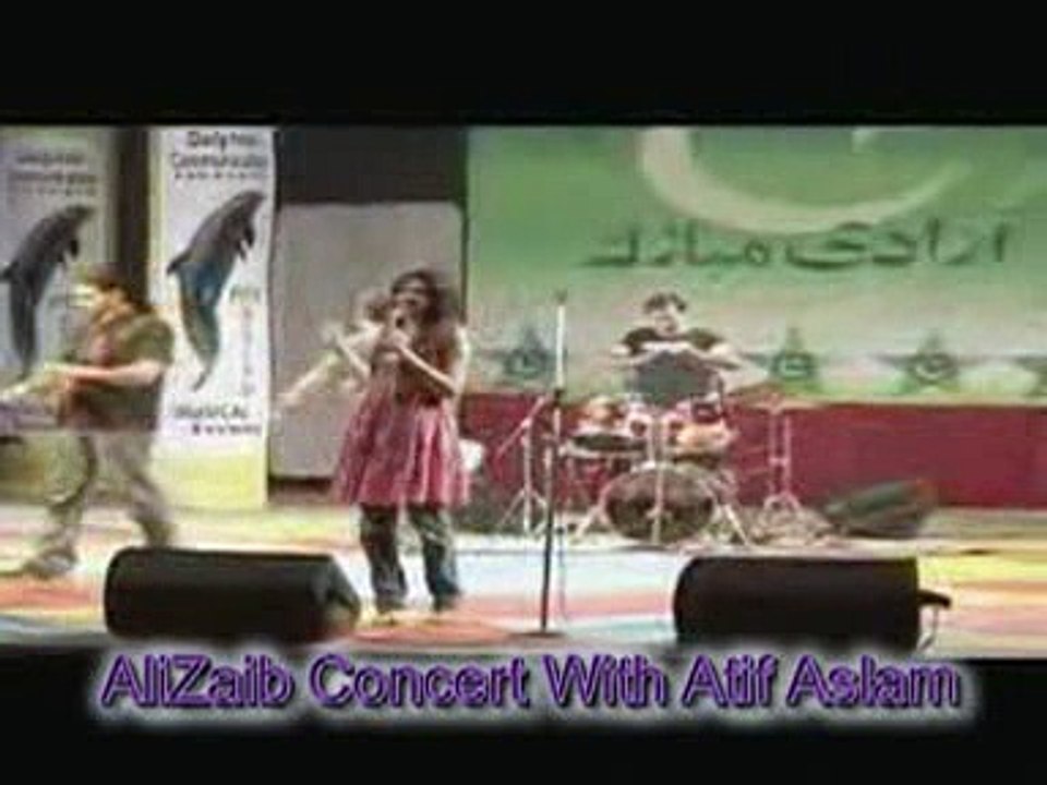 Tujh Se Naraz Nahi By AliZaib In Atif Aslam Concert