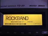 Rockband using Roland TD-20 V-Drums