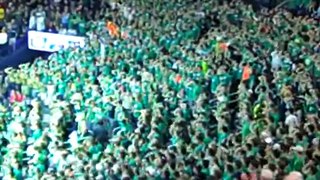 Student Section at ND Basketball Game 2/28/11