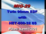 RC Twin 90mm EDF MIG-29