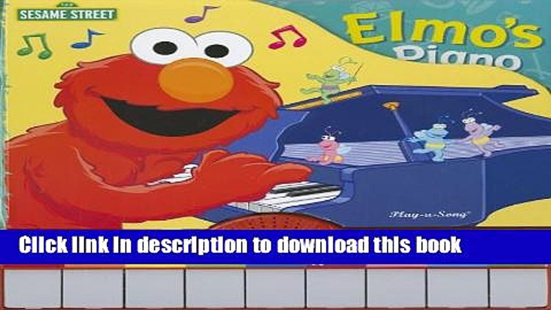 ⁣Download Sesame Street Song Book: Elmo s Piano (Sesame Street (Publications International))  Ebook