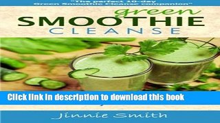 Read Green Smoothie Cleanse 10-Day Journal  Ebook Free
