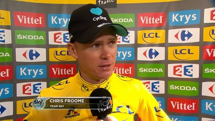 TdF 2016 - Froome : "Les commissaires ont pris la bonne décision"