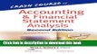 [Download] Crash Course in Accounting and Financial Statement Analysis  Read Online