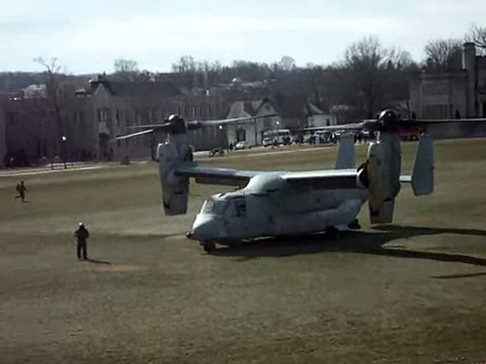 V-22 Osprey Takeoff at VMI