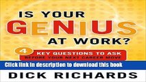 Download Is Your Genius at Work?: 4 Key Questions to Ask Before Your Next Career Move  Ebook Online