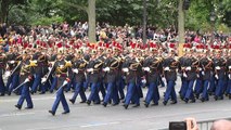 LA GARDE REPUBLICAINE DEFILE LE 14 JUILLET 2016