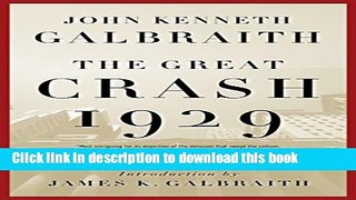 [Download] The Great Crash 1929  Full EBook