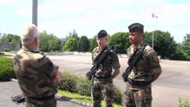 14-Juillet. Les élèves sous-officiers de Châteaulin préparent le défilé 4/4
