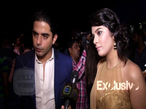 Raj Singh Arora aka Mihir And Girlfriend Pooja Gor Attends Divyanka Tripathi's Reception Party