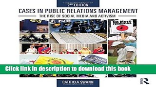 Read Cases in Public Relations Management: The Rise of Social Media and Activism  Ebook Free