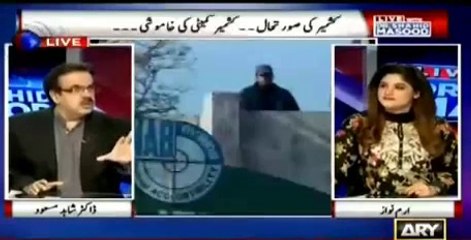 Nawaz Sharif Apni Khushi Se Pakistan Nahi Aye..Shahid Masood Reveals