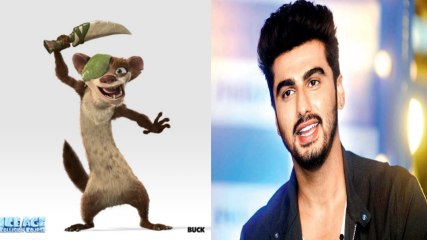 Arjun Kapoor As Buck | Ice Age: Collision Course Hindi Version