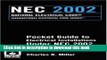 Download 2002 NEC Residential Pocket Guide to Electrical Installations (National Electrical Code
