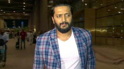 Riteish Deshmukh Spotted At Mumbai Airport | Great Grand Masti