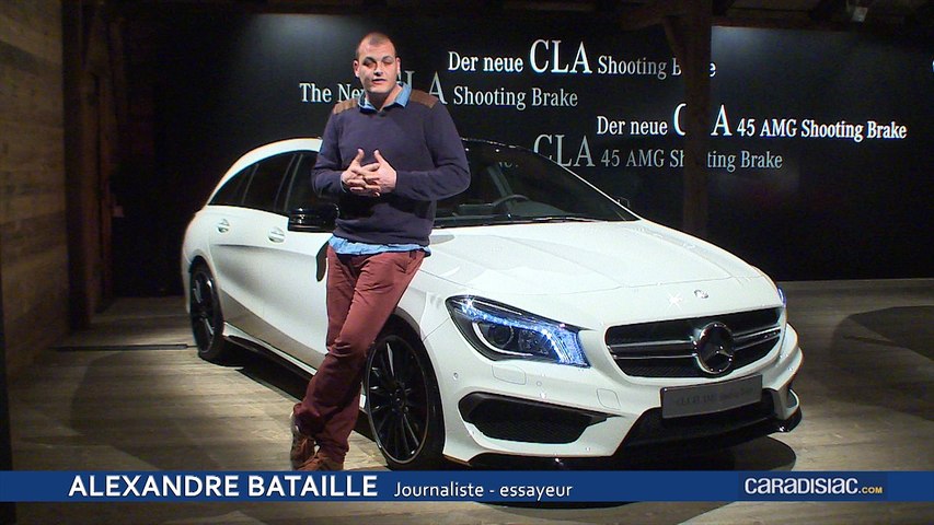Première mondiale Mercedes CLA Shooting Brake