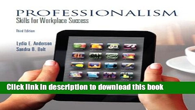 Read Professionalism: Skills for Workplace Success Plus NEW MyStudentSuccessLab 2012 Update