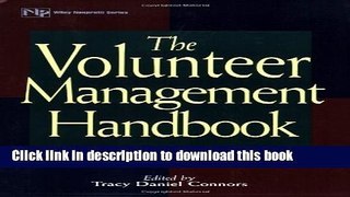 Download The Volunteer Management Handbook E-Book Free