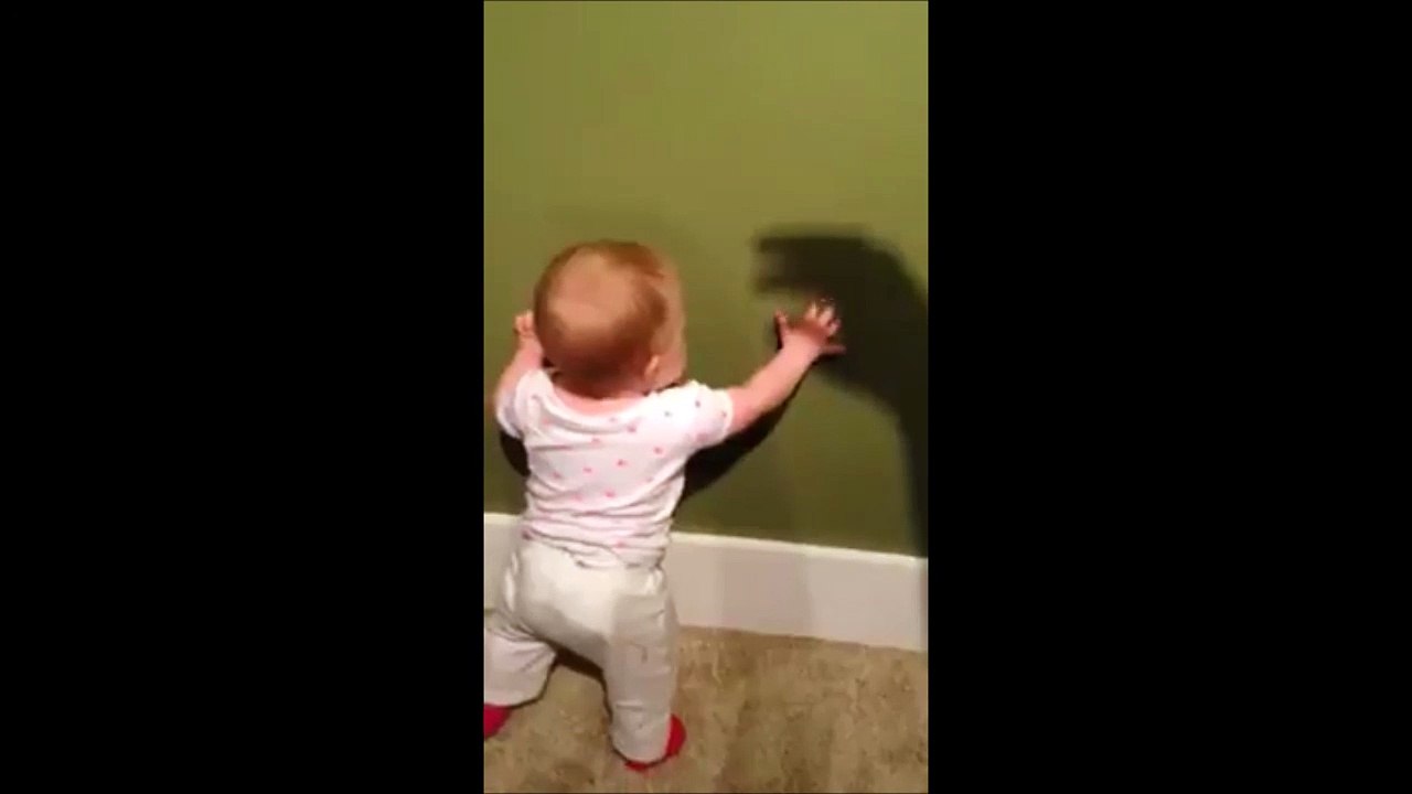 Bébé VS canard en ombres chinoises... Le flip total