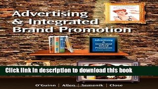 Read Advertising and Integrated Brand Promotion (with CourseMate with Ad Age Printed Access Card)