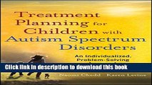Read Treatment Planning for Children with Autism Spectrum Disorders: An Individualized,