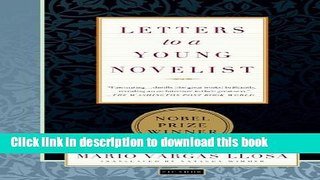 Download Books Letters to a Young Novelist PDF Free