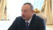 Cumhurbaşkanı Aliyev, Dışişleri Bakanı Çavuşoğlu'nu Kabul Etti