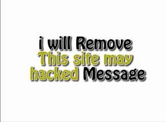 This site may hacked issue fixing