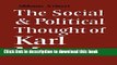 Read The Social and Political Thought of Karl Marx (Cambridge Studies in the History and Theory of