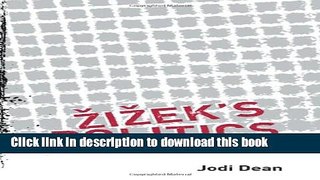 Download Zizek s Politics  PDF Online