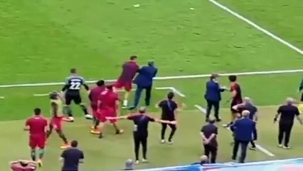 Cristiano Ronaldo reaction Portugal vs France 1-0 Euro 2016 Last Minute