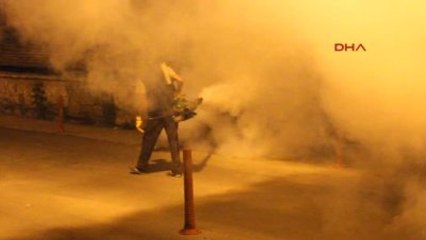 Tavşanlı Sinek İlaçlamasında Çıkan Dumanı Yangın Zannettiler