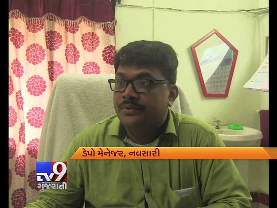 GSRTC diverts buses from Navsari to Surat due to Hardik's release - Tv9 Gujarati