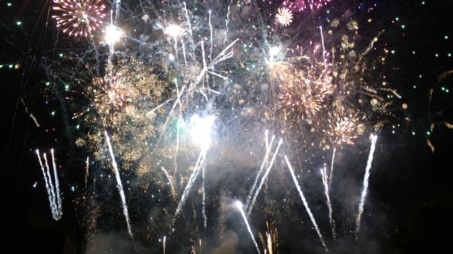 14 Juillet : le feu d'artifice