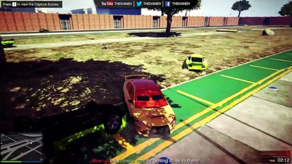 GTA 5- Online - Funny Moments & Fails feat. Custom Game Modes