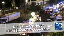 Attentat de Nice : Les témoins racontent le passage du camion