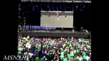 Will Griggs Receiving Heroes Welcome From Northern Ireland Fans in Belfast 6-28-2016