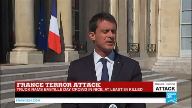 France terror attack: French prime minister Manuel Valls there is a threat that weighs heavily on France