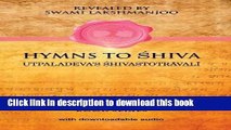 Read Hymns to Shiva: Utpaladeva s ÅšhivastotrÄ�valÄ«  Ebook Online