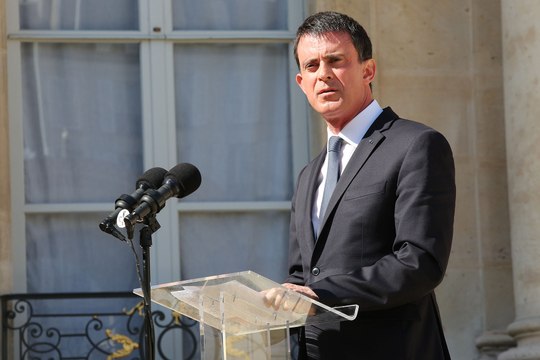 Déclaration du Premier ministre Manuel Valls à l'issue du Conseil restreint de sécurité et de défense