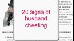 20 Signs Your Husband is Cheating - Signs Husband Cheating.avi