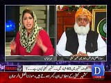 Apne Alfaz Mere Munh Mein Na Dalo – Fazal ur Rehman Got Hyper on Mehar Abbasi