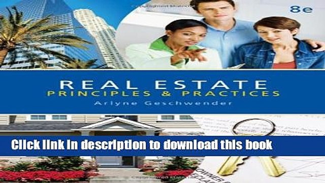 [PDF] Real Estate Principles and Practices Full EBook